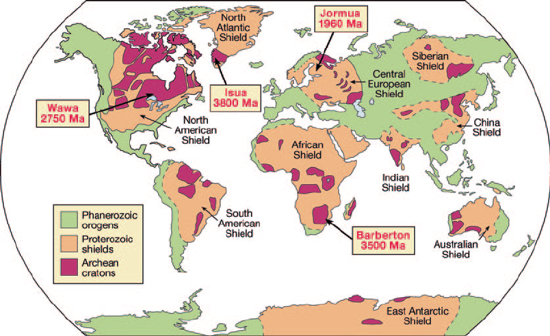 Craton, Shield and Platform Explained in Geology