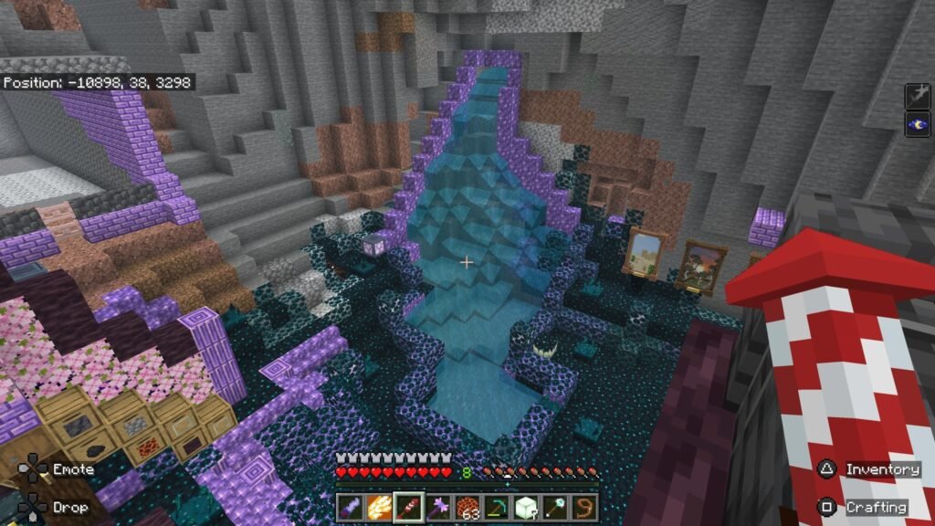 geode base in Minecraft
