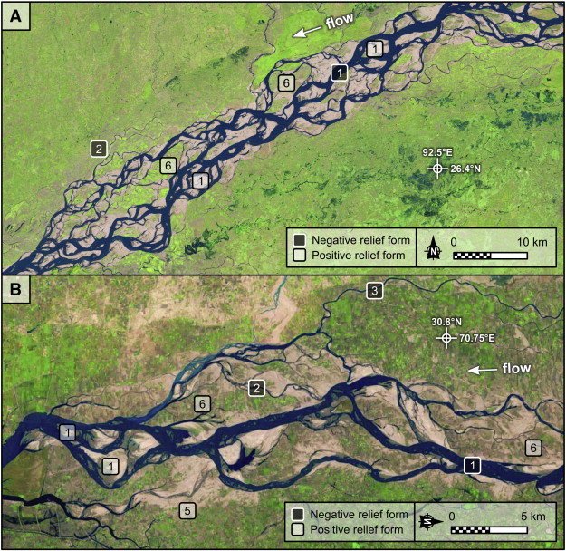 Braided Drainage Pattern