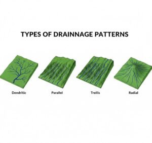 types of drainge pattern